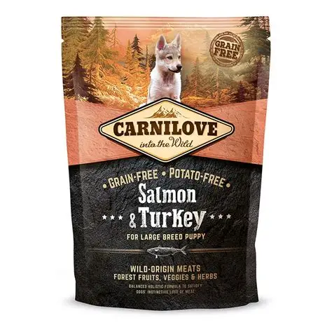 Carnilove Salmon & Turkey - Large Breed Puppy