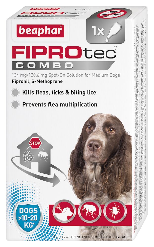Flea & Tick Remover Medium Dogs (10-20kg) 1x Pippete