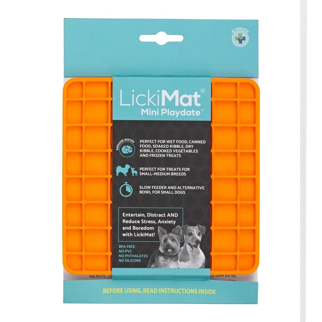 LickiMat Playdate (Orange) £4.99