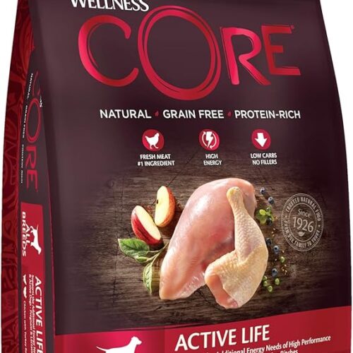 Wellness Core Chicken with Turkey - Active Life 10kg