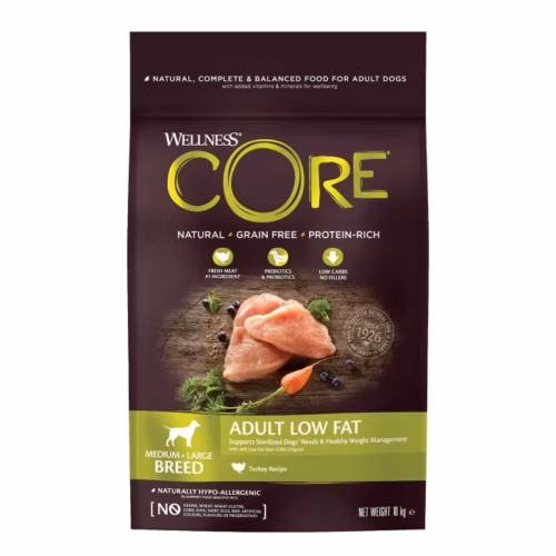 Wellness Core Turkey - Adult Low Fat 10kg