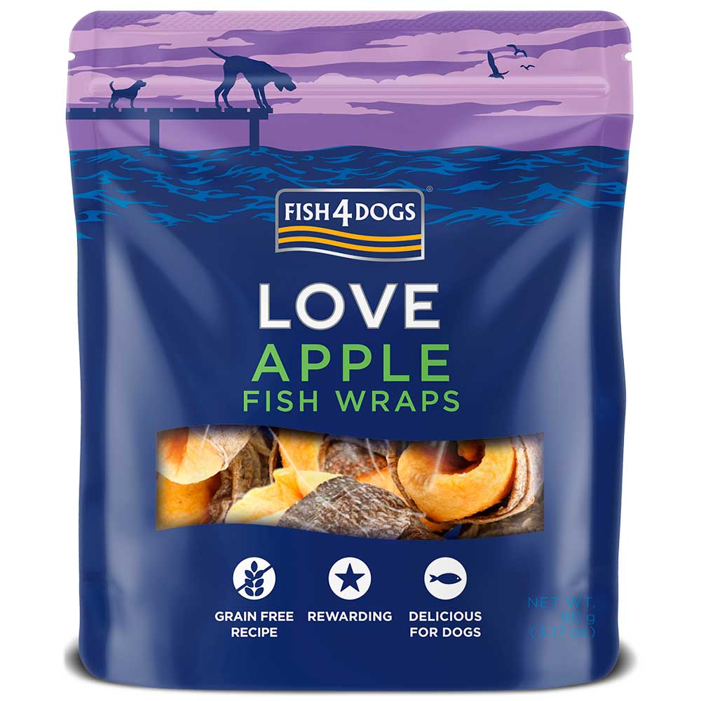 Fish4Dogs Apple Fish Wraps