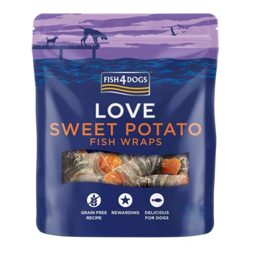 Sweet Potato Fish Wraps